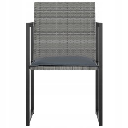 5 dalių sodo baldų komplektas su pagalvėlėmis, rotangas