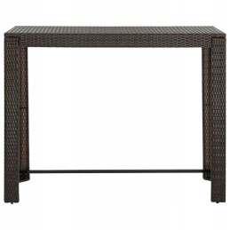 7 dalių baro komplektas sodui su rotango pagalvėlėmis