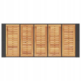 Medinis sodo valgomojo stalas terasai, balkonas, stalas, sodo baldai