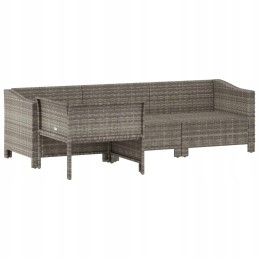 „Technorattan“ balkono sodo baldų komplektas, su sodo baldais