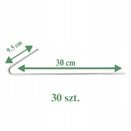 Inkariniai kaiščiai neaustiniam geotinkleliui