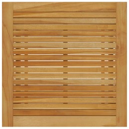 Acacia sodo stalas + 2 juodos rotango kėdės