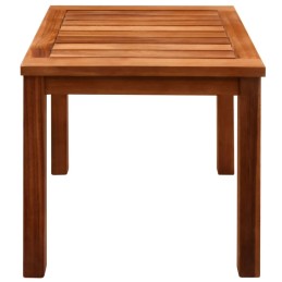 Vidaxl gultai su stalu, 2 vnt, akacijos masyvo ir tekstileno