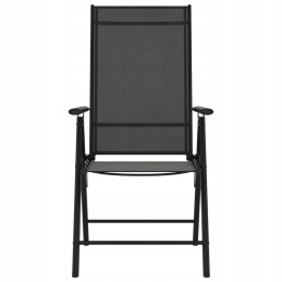 6x sodo kėdė sulankstomas fotelis terasai balkonui sodo baldų komplektas