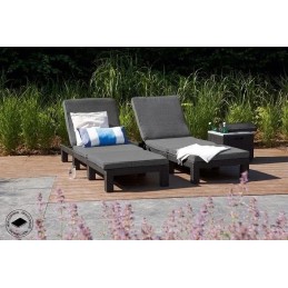 Daytona sodo gultas - kapučino