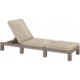 Daytona sodo gultas - kapučino