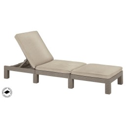 Daytona sodo gultas - kapučino