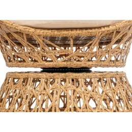 Sodo fotelis, šezlongas, kokonas kėdė, krepšelis, gandro lizdas su pagalve