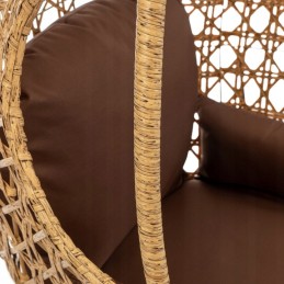 Sodo fotelis, šezlongas, kokonas kėdė, krepšelis, gandro lizdas su pagalve