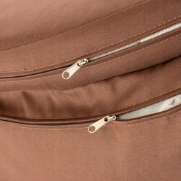 Sodo fotelis, šezlongas, kokonas kėdė, krepšelis, gandro lizdas su pagalve