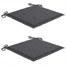 Sodo kėdės, 2 vnt, antracito pagalvėlės, lumarko tiko!