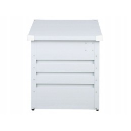 Metalinė sodo dėžė 400 l, šviesiai pilka cebrosa