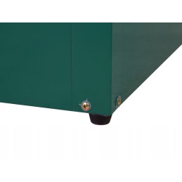 Metalinė sodo dėžė 400 l, žalia cebrosa