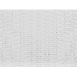 4 baltų Fossano sodo kėdžių rinkinys