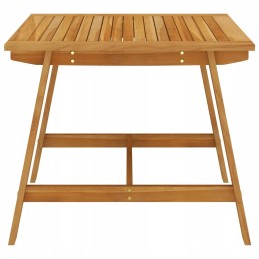 5 dalių sodo baldų komplektas, juodas