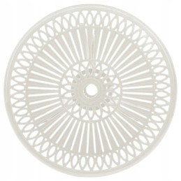 Vidaxl 3 dalių aliuminio lydinio bistro baldų komplektas, baltas