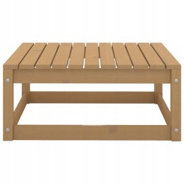 5 dalių sodo poilsio komplektas, medaus rudos spalvos, pušis