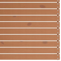 Vidaxl 6 dalių sodo poilsio komplektas, medaus rudos spalvos, pušis