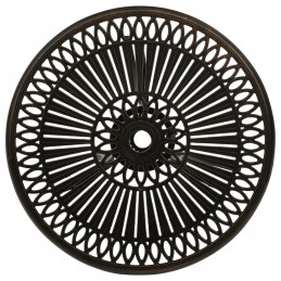 Vidaxl 3 dalių aliuminio lydinio bistro baldų komplektas, rudas