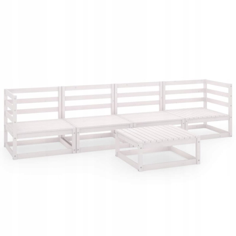 5 dalių sodo poilsio baldų komplektas