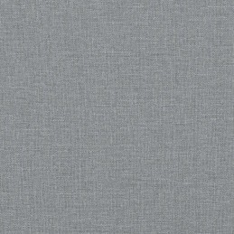 Vidaxl trivietė sofa, šviesiai pilka, 180 cm, apmušta audiniu