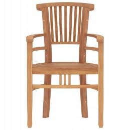 3 dalių sodo baldų komplektas, tikmedžio masyvo