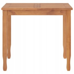 3 dalių sodo baldų komplektas, tikmedžio masyvo