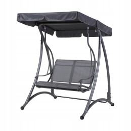 Tesero pilkos sodo sūpynės