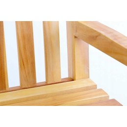 2 vietų medinis sodo suoliukas, 120 cm