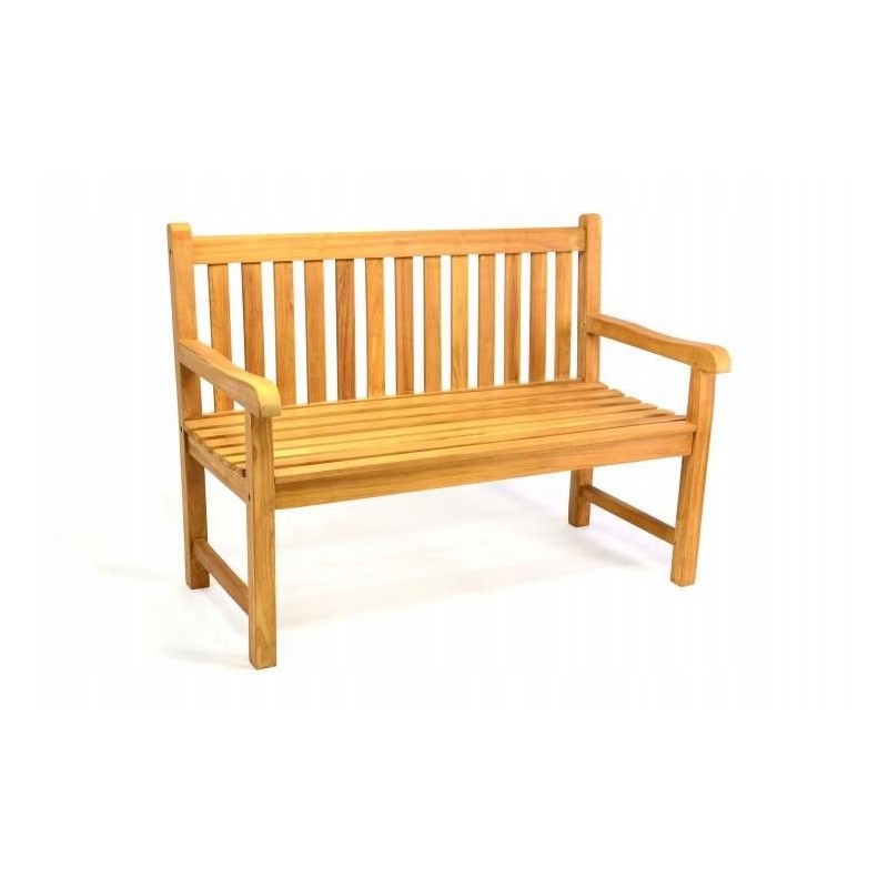 2 vietų medinis sodo suoliukas, 120 cm