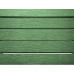 Adirondac žalia sodo kėdė su kėdute