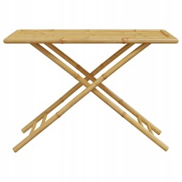 Sulankstomos bistro kėdės, 5 vnt kreminės bambuko pagalvėlės