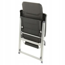 Aliumininė sodo kėdė - tvirtas paminkštinimas - 2 vnt