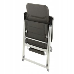 Aliumininė sodo kėdė - tvirtas paminkštinimas - 2 vnt