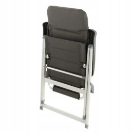 Aliumininė sodo kėdė - tvirtas paminkštinimas - 2 vnt