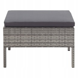 6-piece sofa set, grey/anthracite, 60x60x35 cm