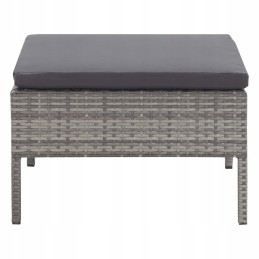 6 piece patio lounge set grey/ant.