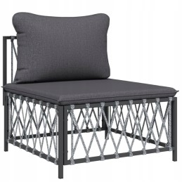 Vidaxl 4 Piece Garden Lounge Set with Cushions Anthracite 3186