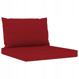 Vidaxl 6 Piece Garden Lounge Set with Wine Cushions