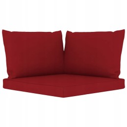 Vidaxl 6 Piece Garden Lounge Set with Wine Cushions