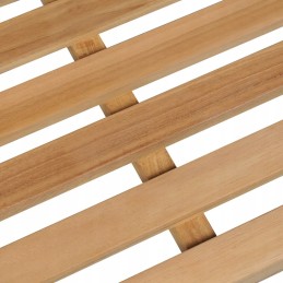 Medinis tikmedžio sodo suolas 228x62,5x90 cm, natūralios spalvos