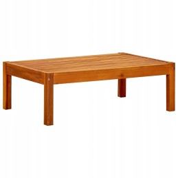 Vidaxl Garden Bench with Canopy and Footrests Solid Acacia Wood