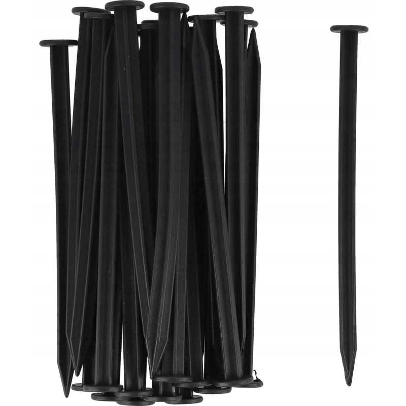 25vnt / 250mm kaiščiai agrotekstilės vejos kraštams tvirtinti