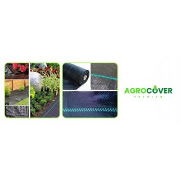 Žemės ūkio audinys, didelės skylės tujoms kas 50cm, gyvatvorei 1,1x10m