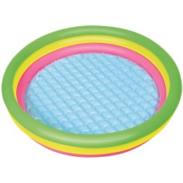 Apvalus pripučiamas baseinas su pripučiamomis grindimis, 102 cm