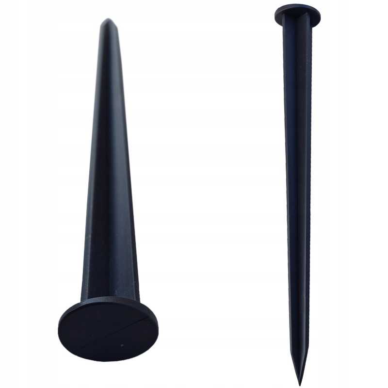 Universalūs kaiščiai plastikiniams vejos kraštams tvirtinti, 250 vnt