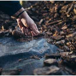 G formos cinkuoto metalo kaištis, plotis 6cm / aukštis 20cm