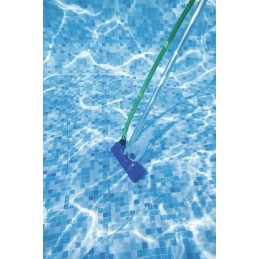 Baseino valymo rinkinio pagaliukas 167cm bestway 58013 tinklelio dulkių siurblys
