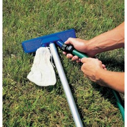 Baseino valymo rinkinio pagaliukas 167cm bestway 58013 tinklelio dulkių siurblys