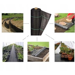 Tvirta nuo piktžolių agrotekstilė 1m x 50m 70g/m2